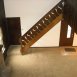 stairway view from living room